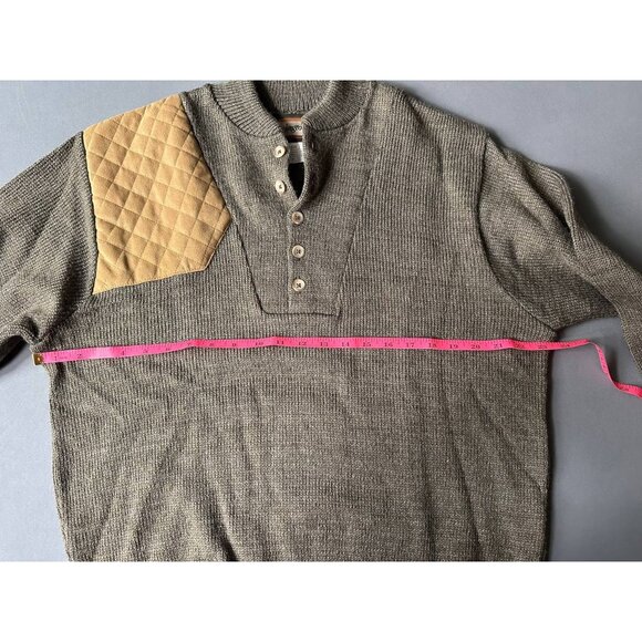 Vintage Remington Wool Blend Sweater Wind Stopper Gore Size Large Made in USA - Picture 6 of 6